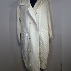 Asm Anna Women’s Size Small 100% Wool Sweater W/ Button Closures